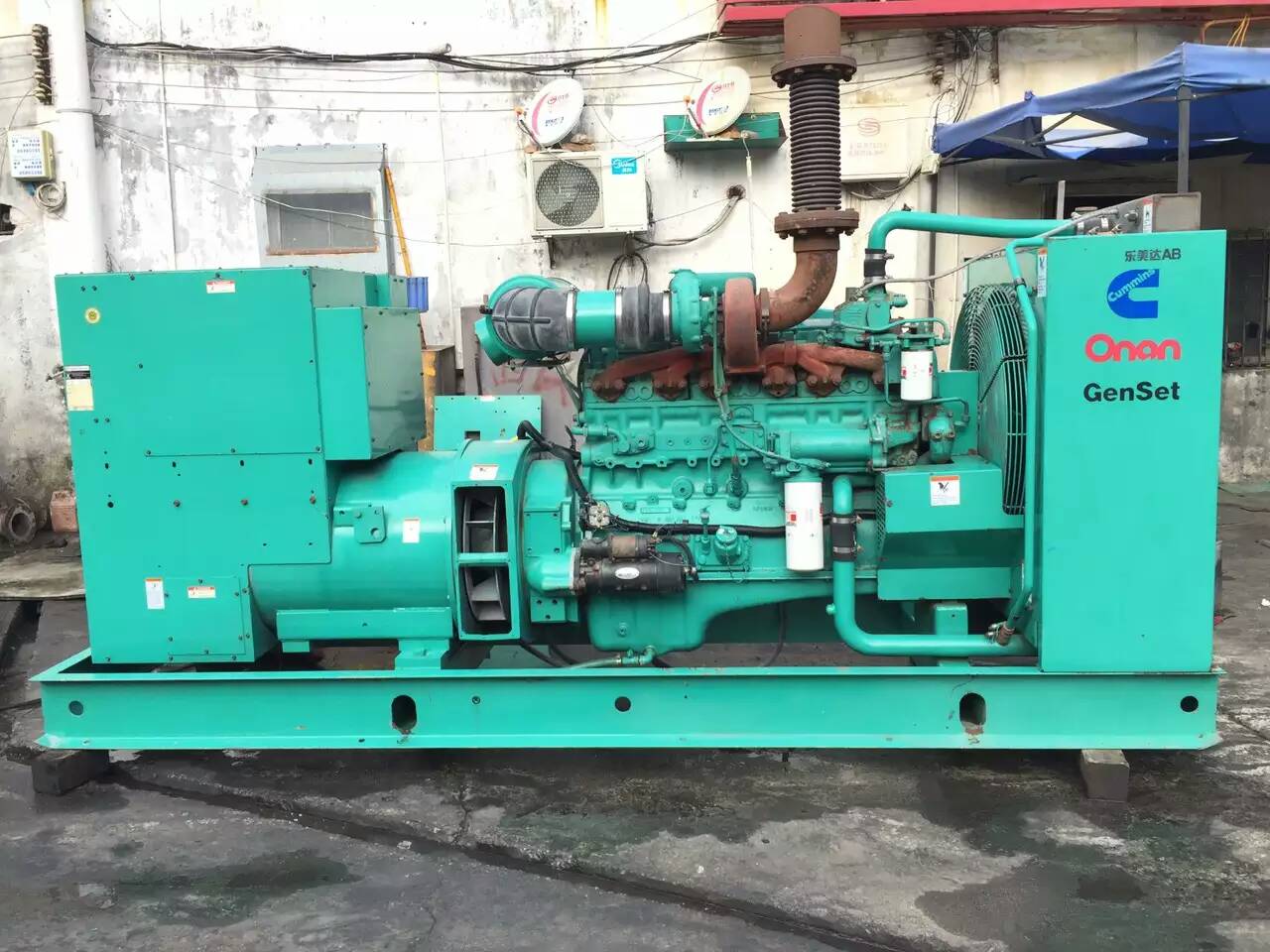 定边租赁发电机-柴油发电机不正常冒烟的原因