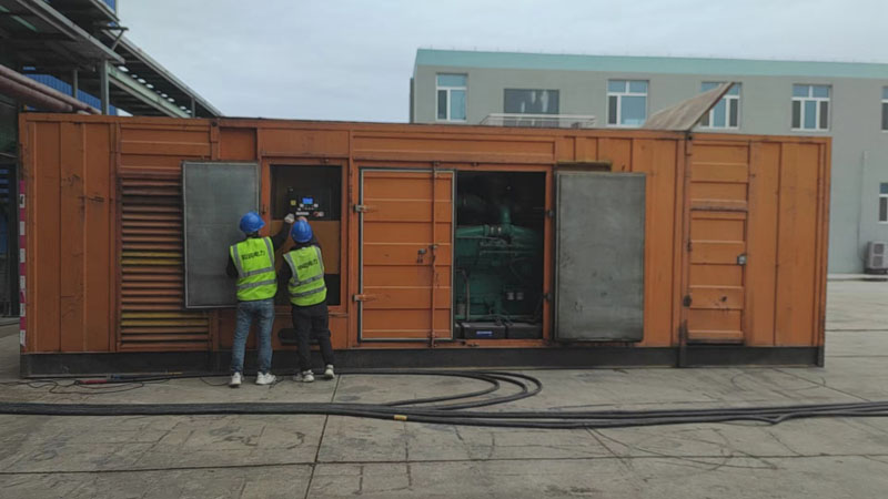 定边如何检查柴油发电机组的机油油位？